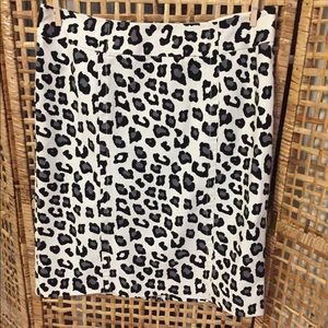 Merona Cheetah Pencil Skirt
